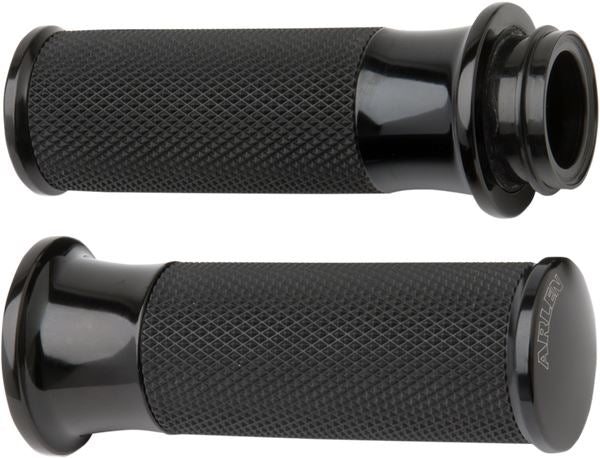 Arlen Ness Smooth Grips Black Anodized For HD FLTRXSE 1977 07-24 07-323