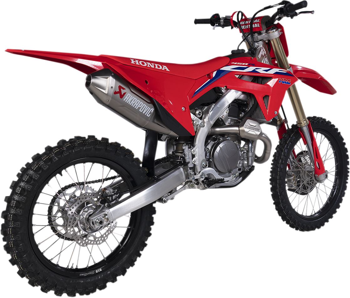 Akrapovic Evolution Line Full Exhaust System Offroad For Honda CRF 450 RX 21-24 S-H4MET16-FDHLTA