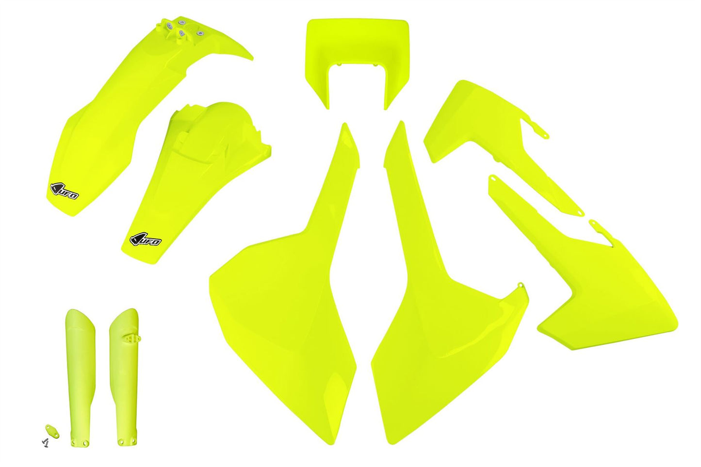 UFO Bodykit For Husqvarna Tx/Te/Fe 17-19 Fluorescent Ye HUKIT621-DFLU