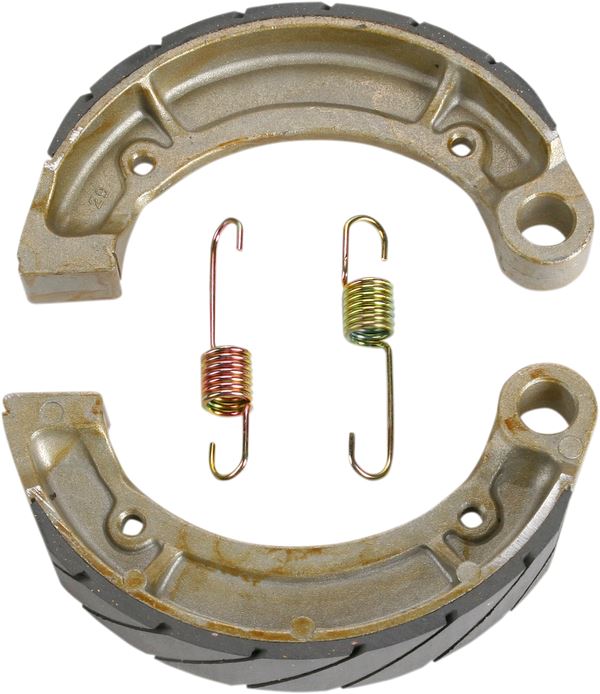 EBC Grooved G Brake Shoes For Yamaha YFM 350 FA 4X4 2003-2014 Copper Set Y532G