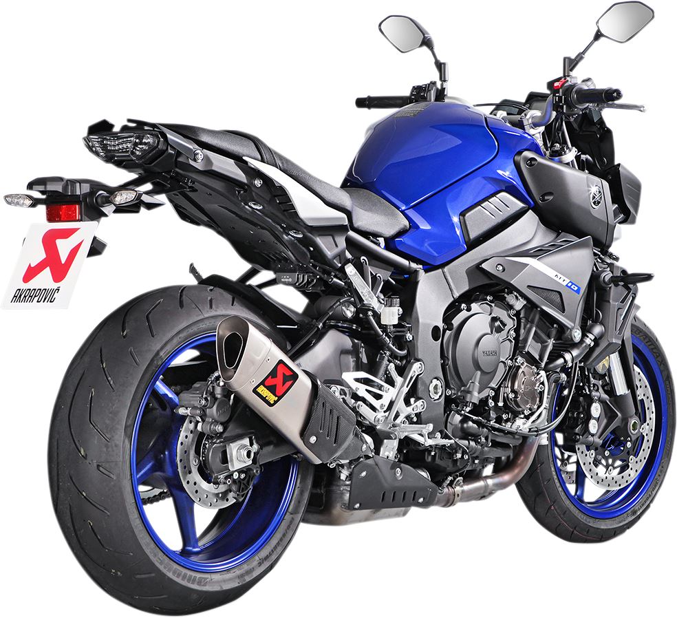 Akrapovic Slip-On Line Muffler TI For Yamaha MT-10 16-21 S-Y10SO15-HAPT