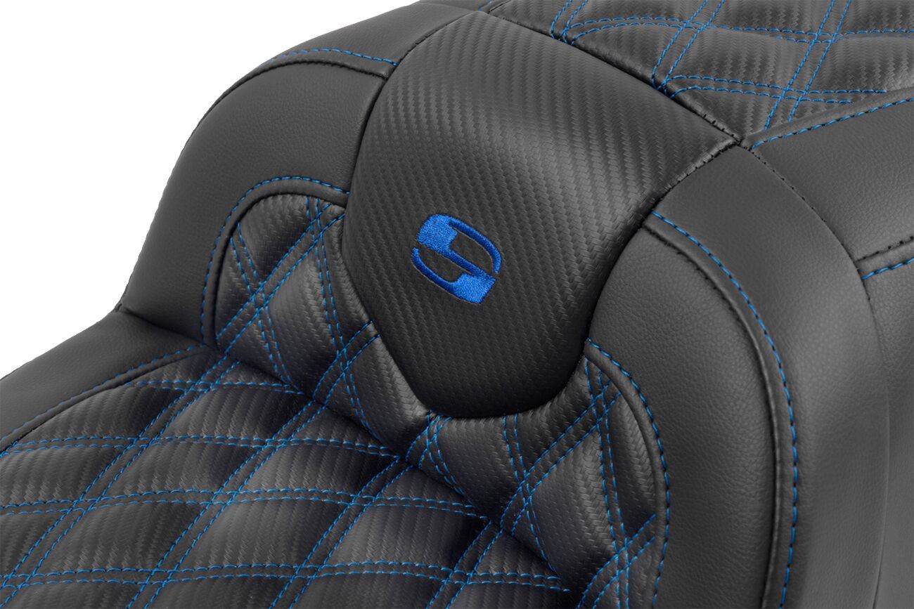 Saddlemen Roadsofa Lattice Stitch Seat For HD FLLTRXSE 1977 23-24 823-07-206B1