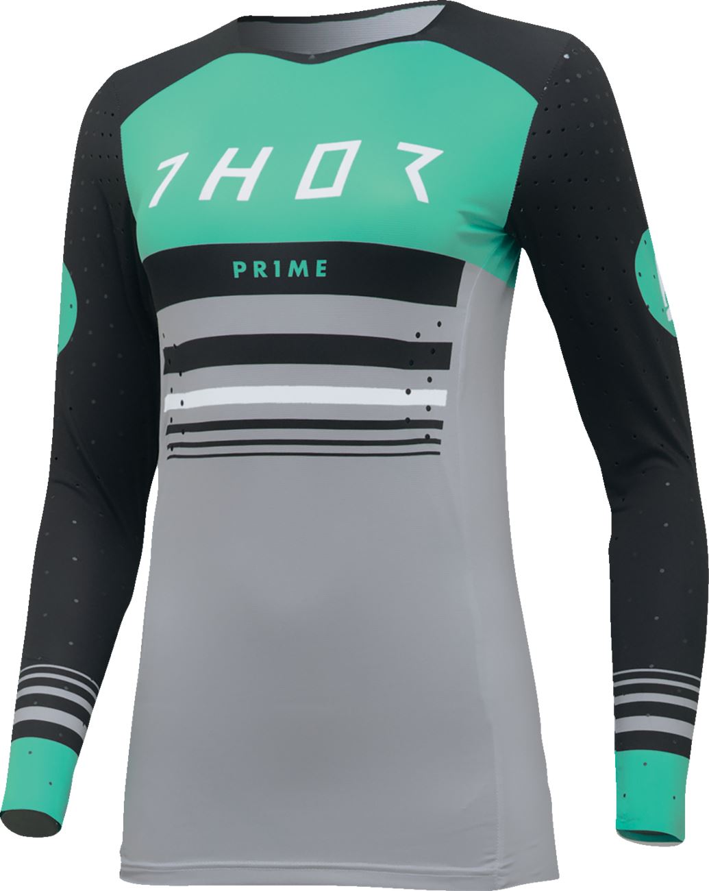 Thor Jersey Womens Prime Blaze Black/Mint 24 Model