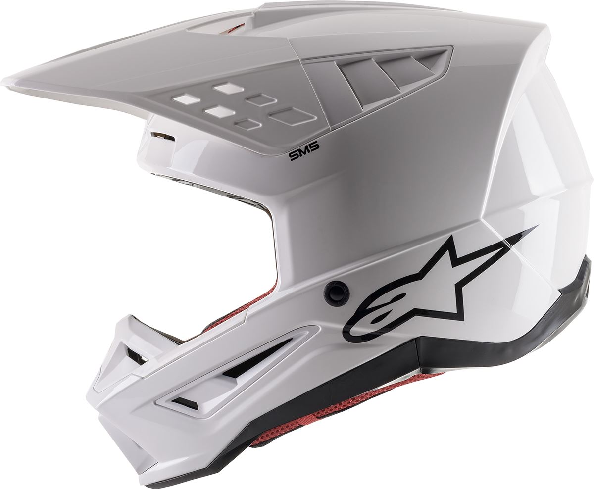 ALPINESTARS Supertech M5 Solid White MX Helmet