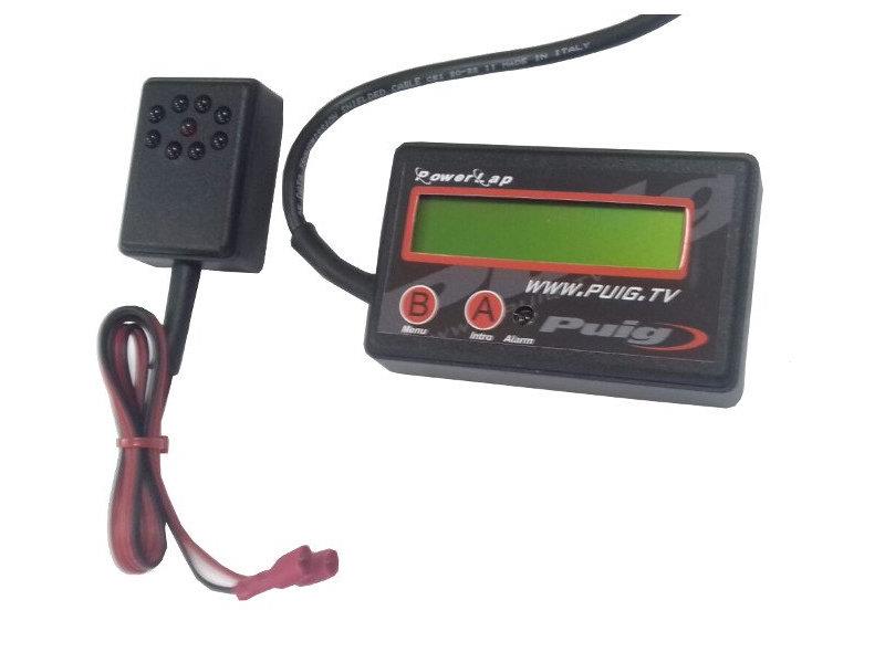 PUIG Lap Timer Black Universal 5832N