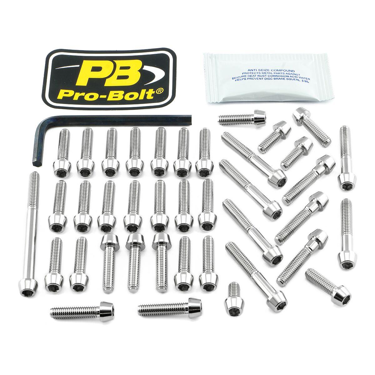 Pro Bolt Engine Bolt Kit For Kawasaki Ninja 650 2017-2026 EKA420SS