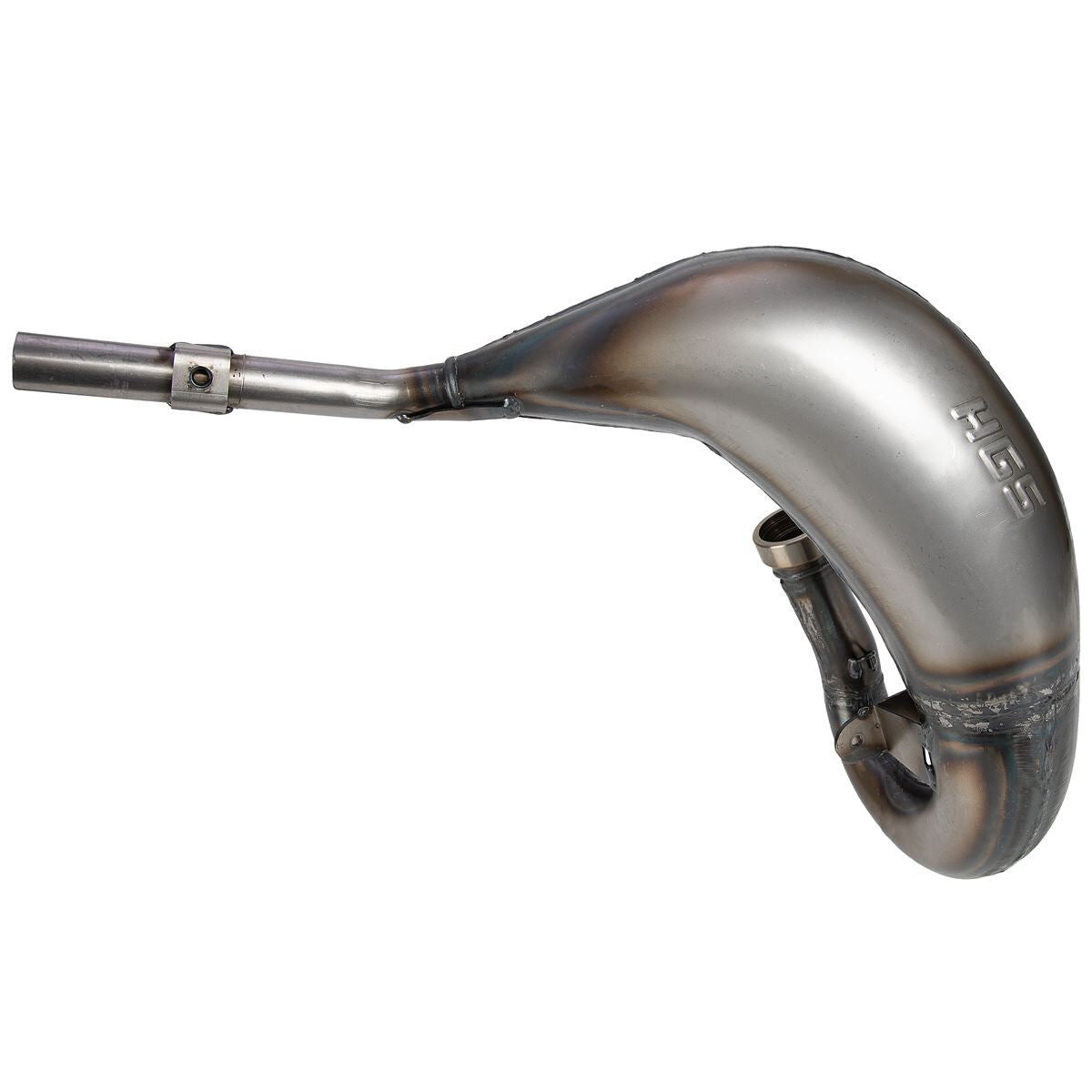 HGS High Performance Front Pipe For Yamaha YZ 85 19-25 Grey Steel Yt-819-H00