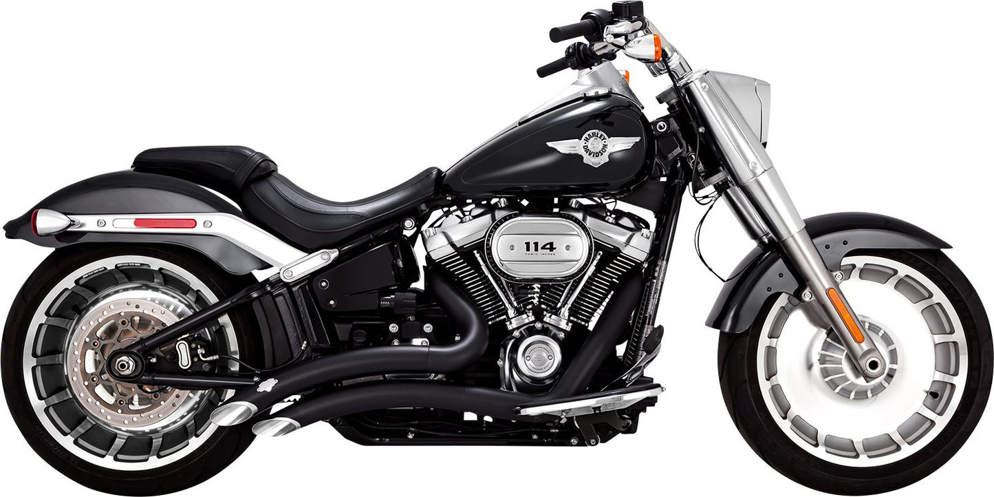 Vance & Hines Big Radius Exhaust System BLK 18+ FB 46375