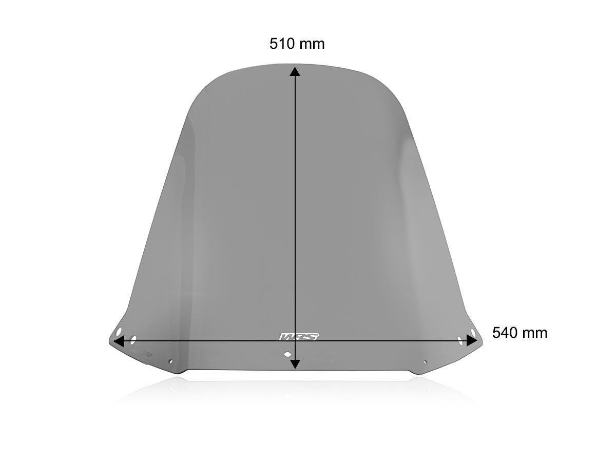 WRS Windscreen Standard For Honda Cn25 Scooter HO079F