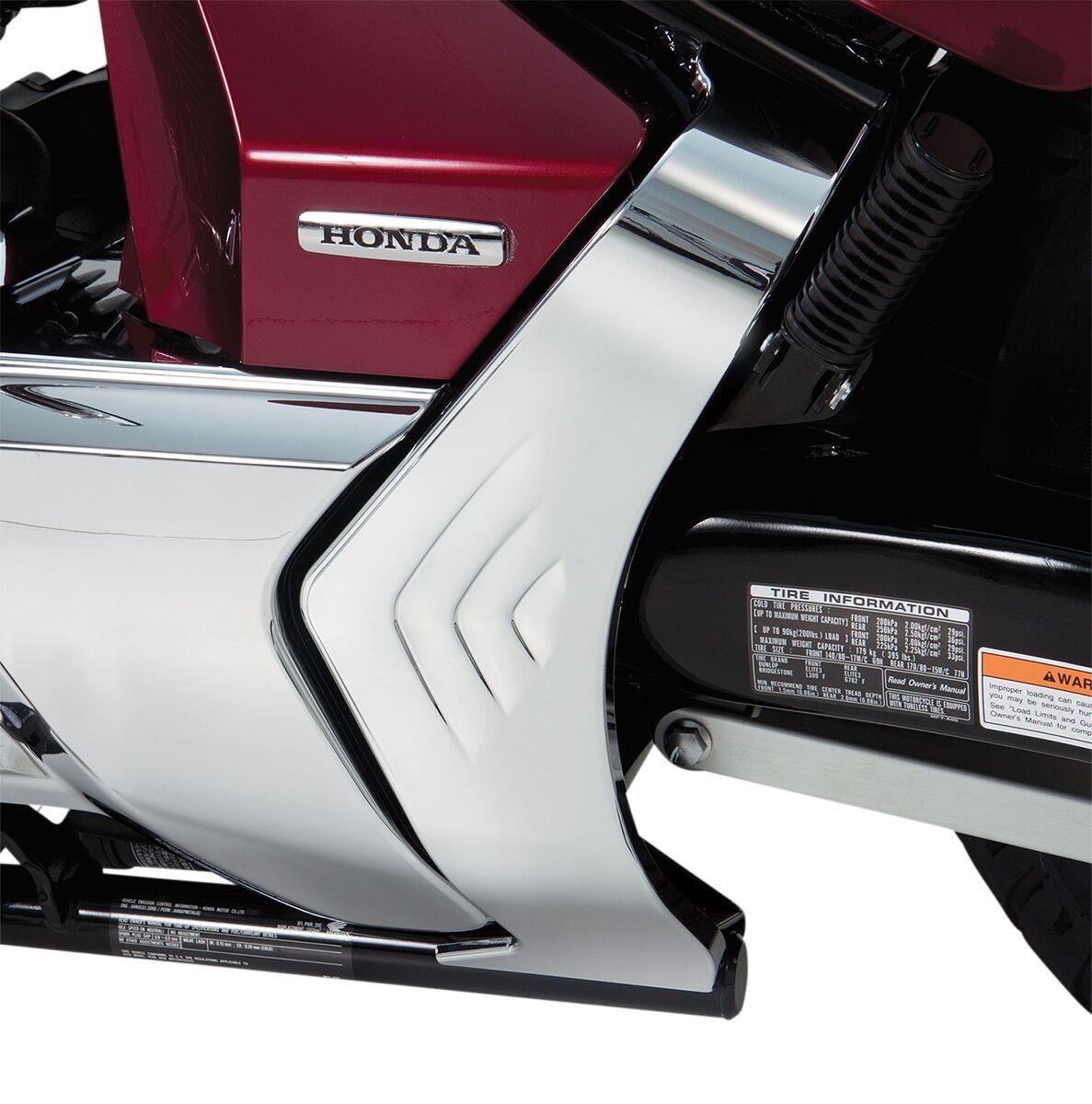 Show Chrome Frame Side Covers For Honda VT 1300 CR 2000-2016 Chrome Pair 55-358