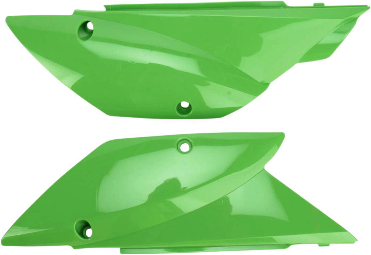 UFO SIDE PANELS KAWASAKI KLX110 KX-GREEN KA04717-026