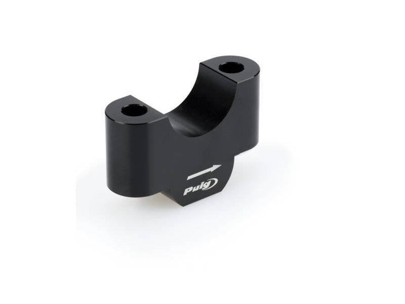 Puig 20mm Handlebar Risers For 32mm Bars Silver 7598H