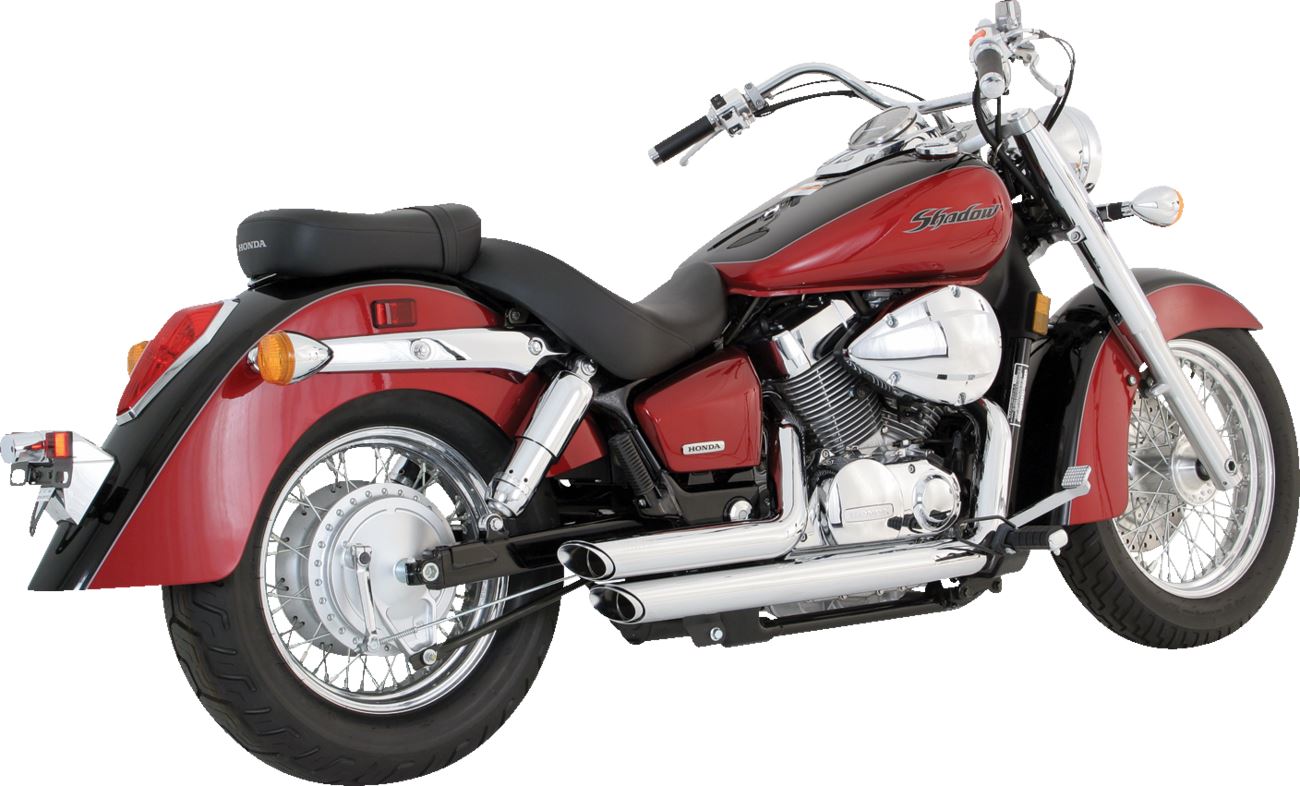 Vance & Hines Shortshots Staggered Exhaust System Honda VT 750 C2B 10-23 18319