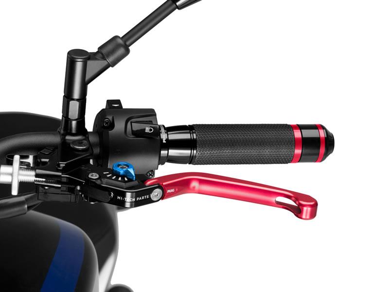 Puig Folding V3 Clutch (Red Lever With Blue Selector) Blue 8918H