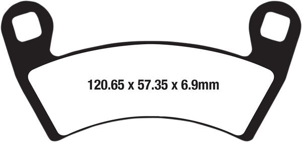 Ebc Long-Life Sintered "R" Brake Pads For Polaris RZR XP 1000 2013-2021 FA656R