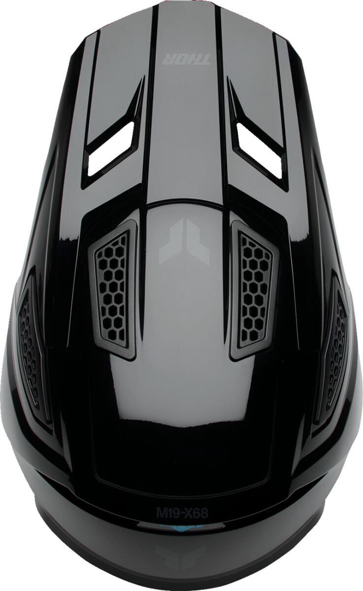 THOR Fleet Blackout Gloss MX Helmet