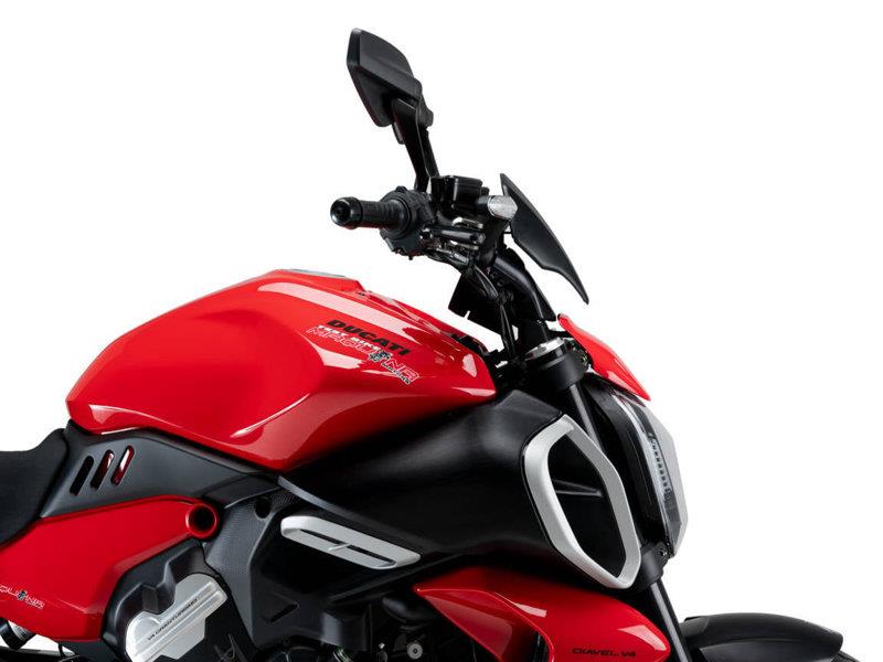 PUIG New Generation Sport Screen Matt Black for Ducati Diavel V4 24-25 21712J