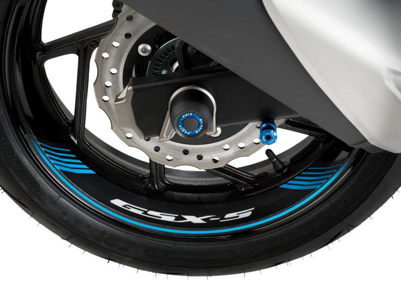 Puig Wheel Rim Stickers Red 9269O