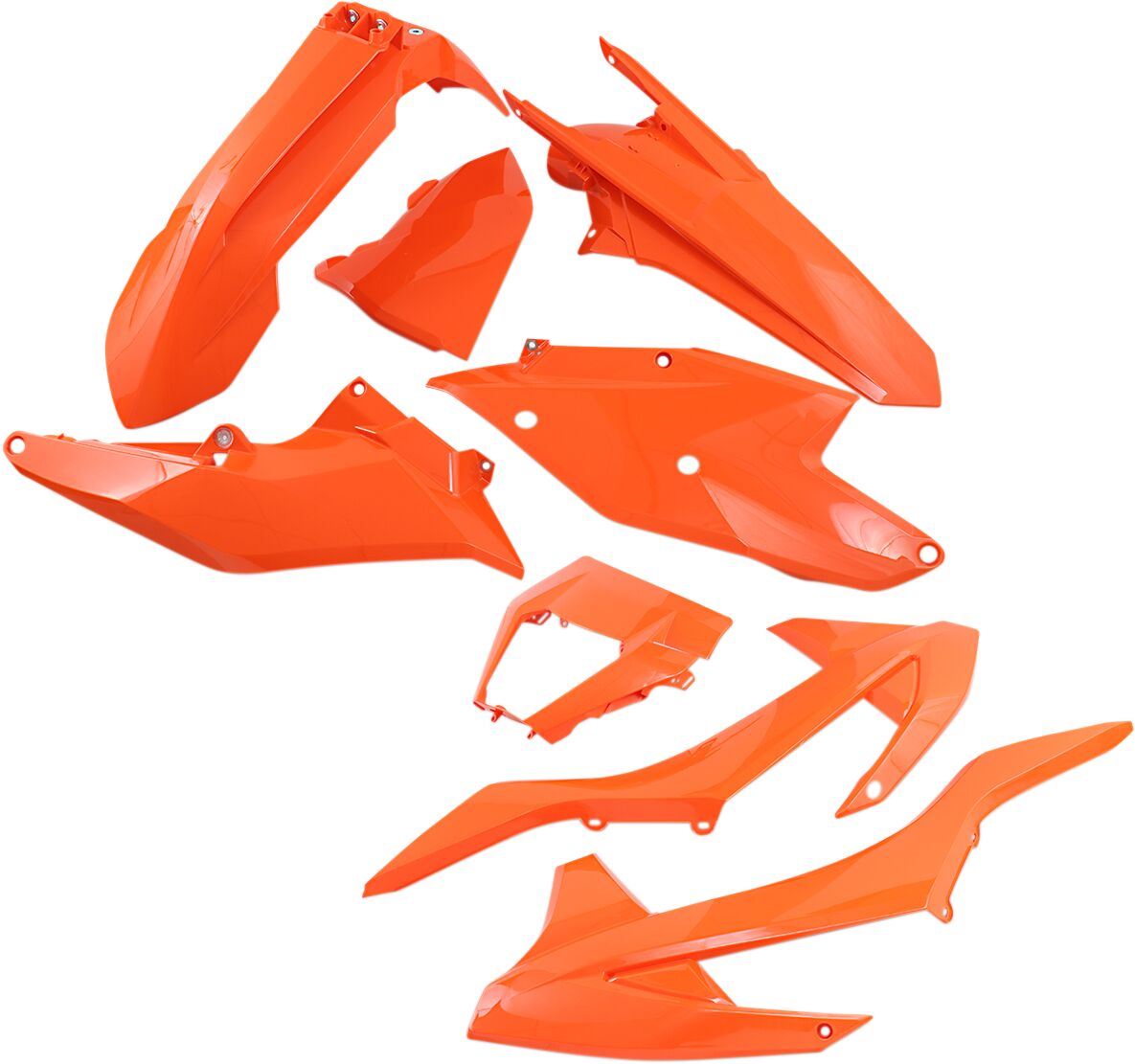 UFO Bodykit For KTM Exc200 17-19 Orange KTKIT523-127