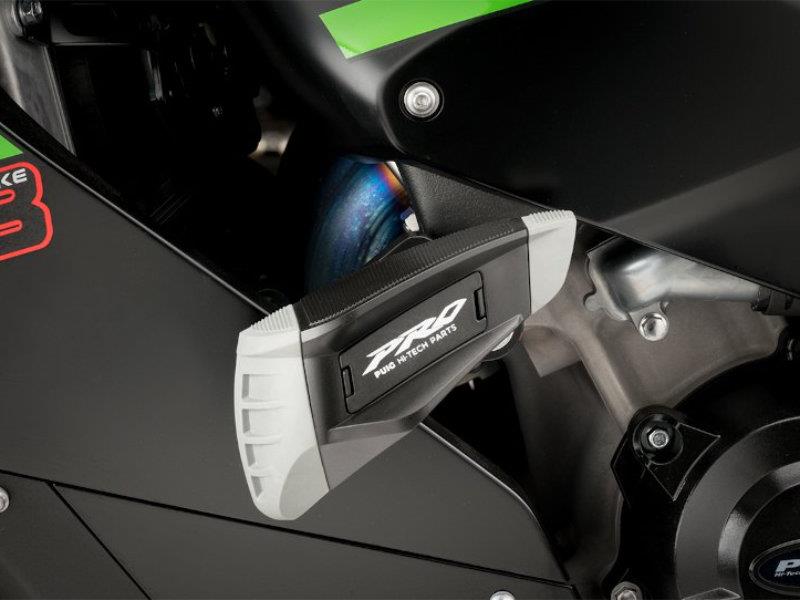 Puig Pro 2.0 Frame Sliders Black 7185N