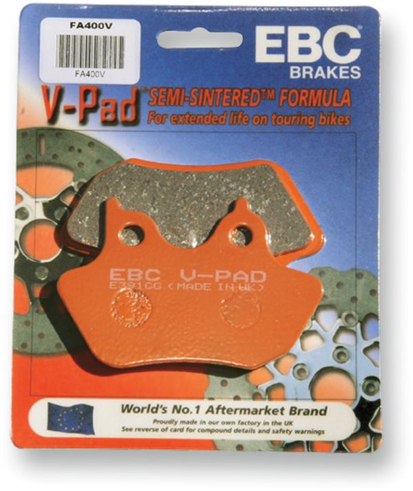 Ebc Harley/Buell Brake Pads For Harley Davidson FLSTC 1690 2000-2017 FA400V