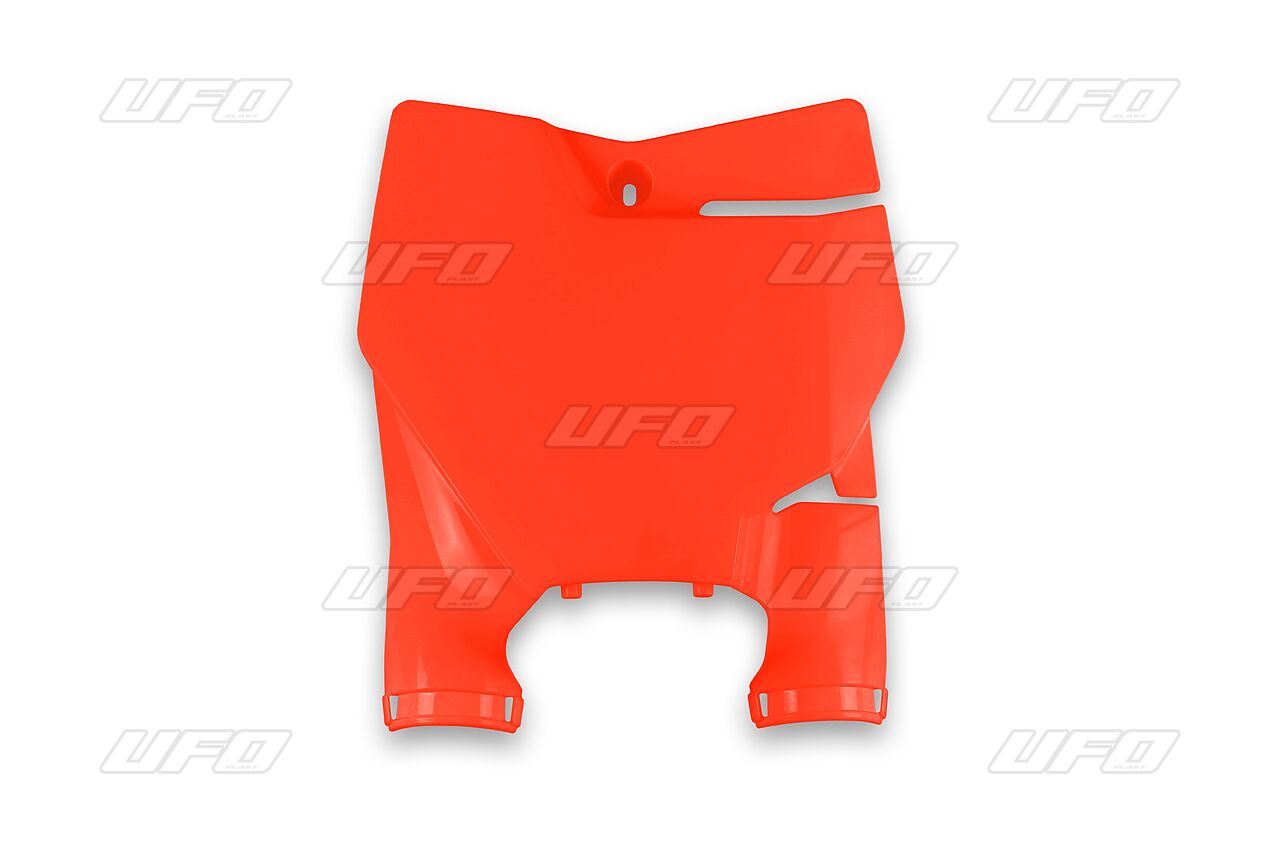 UFO Stadium Front Plate For KTM SX / SXF 85 18-24 Fluorescent Orange KT04099FFLU