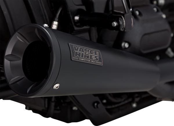 Vance & Hines 2-into-1 Upsweep Exhaust System For HD FXLRS 1923 18-24 47323