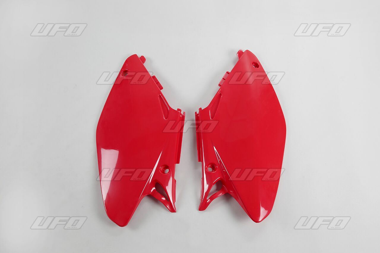 UFO SIDE PANELS HONDA CR125/250 CRF-RED HO03658-070