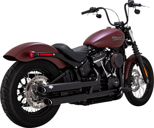 Vance & Hines 3" Twin Slash Slip-On Mufflers For HD FXLRS 1923 18-24 46376