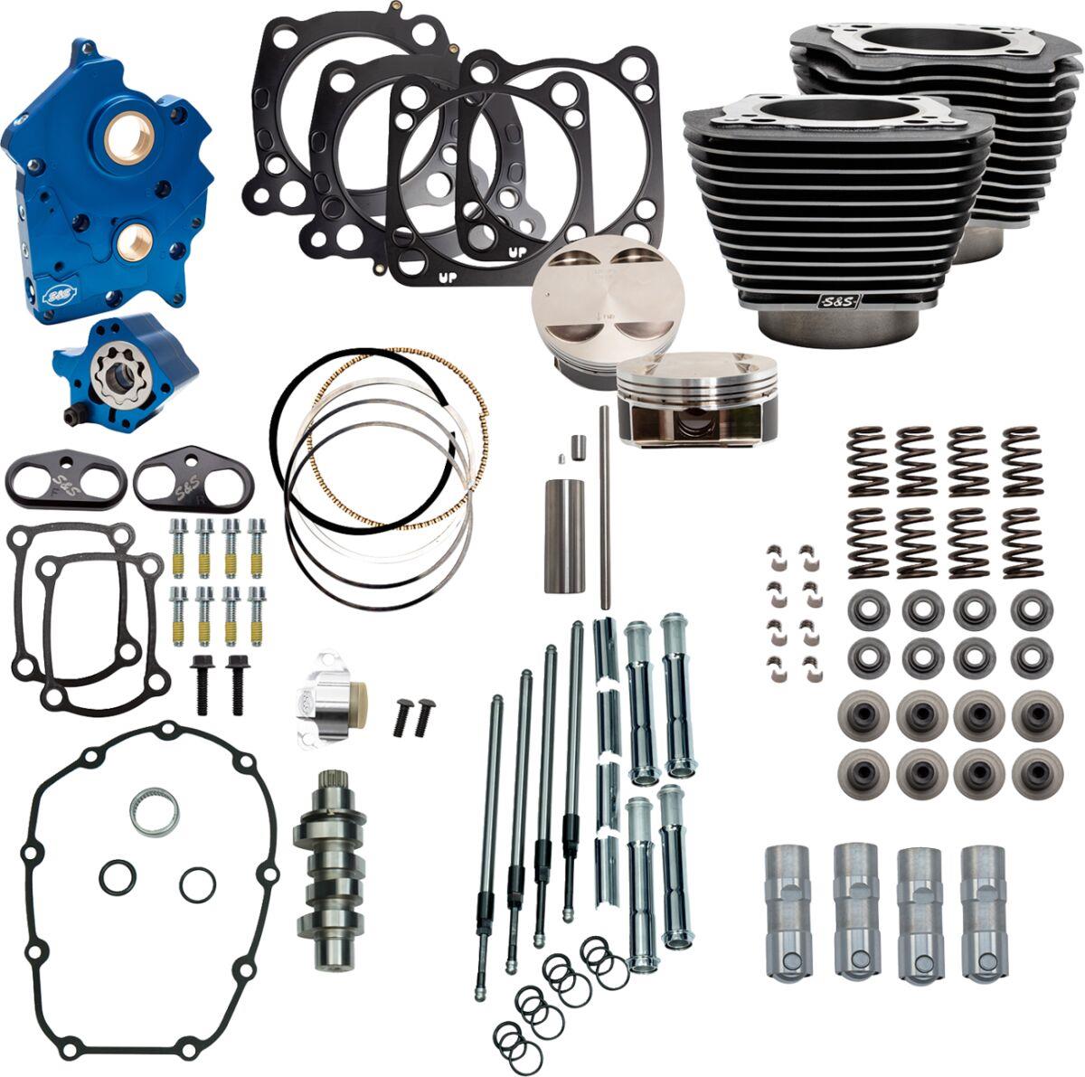 S&S Cycle 128" Power Package For Harley Davidson FLFBS 1923 2017-2025 310-1109C