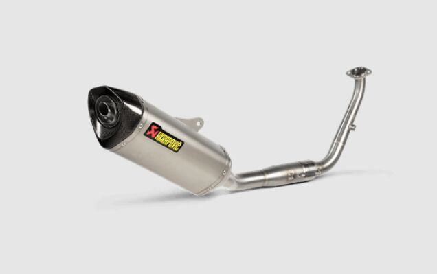Akrapovic Racing Line Full Exhaust System Street TI For Yamaha MT-125 2025 S-Y125R11-HZT