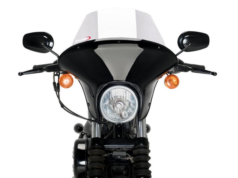 PUIG Batwing Touring Screen Light Smoke for Harley Davidson Sportster 883 Iron XL883N 09-22 21054H