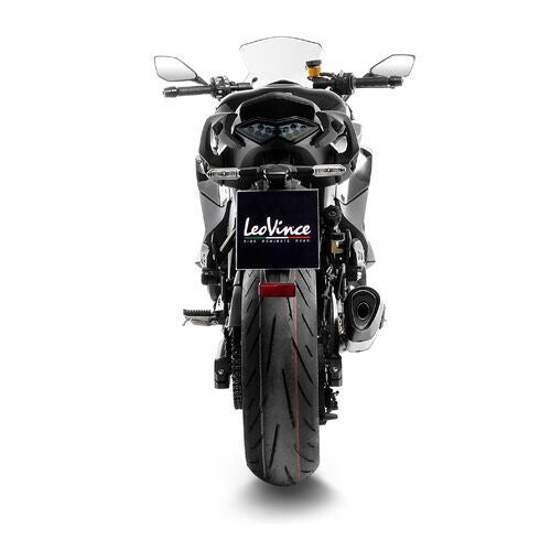 Leovince Muffler Lv-14 R For Kawasaki Ninja 1000 SX/Tourer 20-24 Silver Stainless Steel 15602