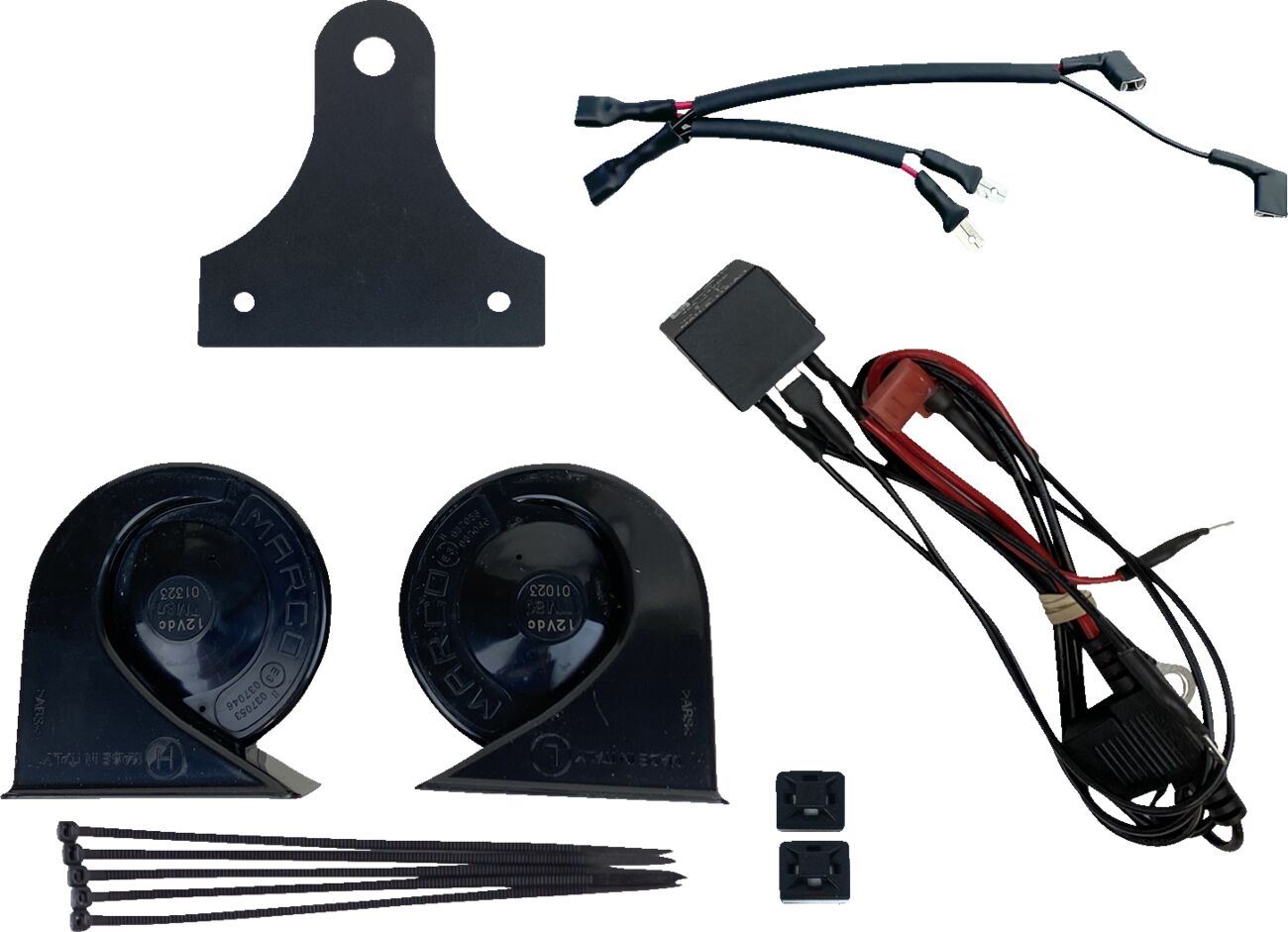 Custom Dynamics Dual Horn Kit Harley Davidson FLRT 20-25 109dB CD-HORN-DUAL