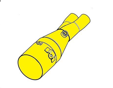 Akrapovic Mid Link And Y Pipe SS For TMAX C-Y5R3/1