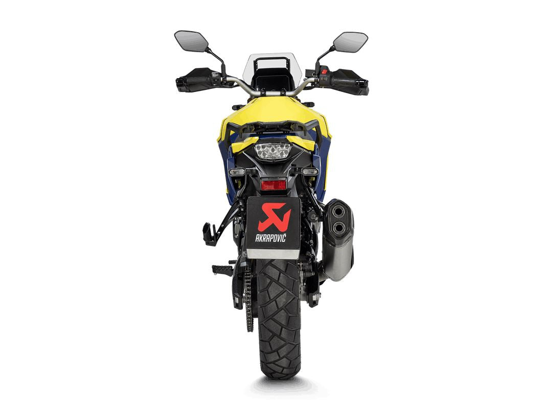 Akrapovic Slip-On Line Muffler TI/CF For Suzuki V-STROM 800 DE ABS 23-24 S-S8SO1-HAFT