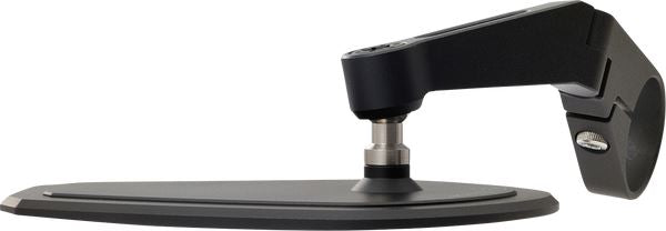 Daytona Bar End Mirror Black Aluminum Short Stem Fits ø 30mm 2 Spacers 80799