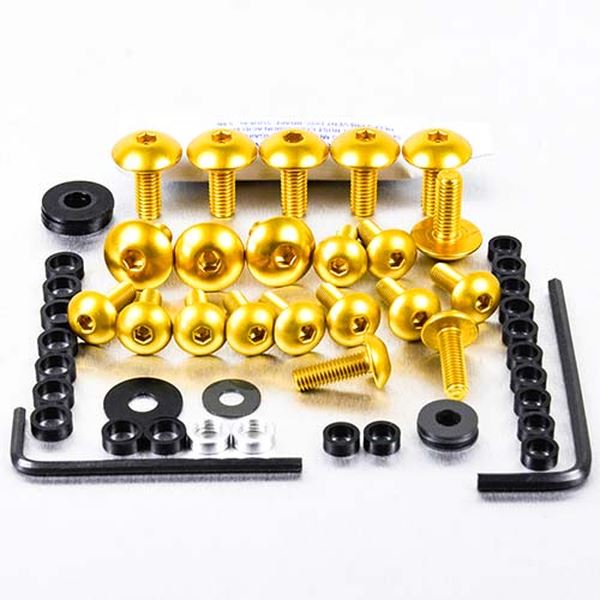Pro Bolt Aluminium Fairing Bolt Kit For Kawasaki ZX-6 R 636 2013-2019 FKA402G
