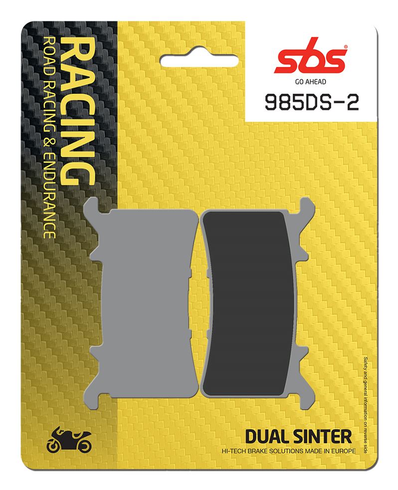 Sbs DS Racing Dual Sintered Brake Pads For BMW M 1000 R 2020-2024 985DS-2