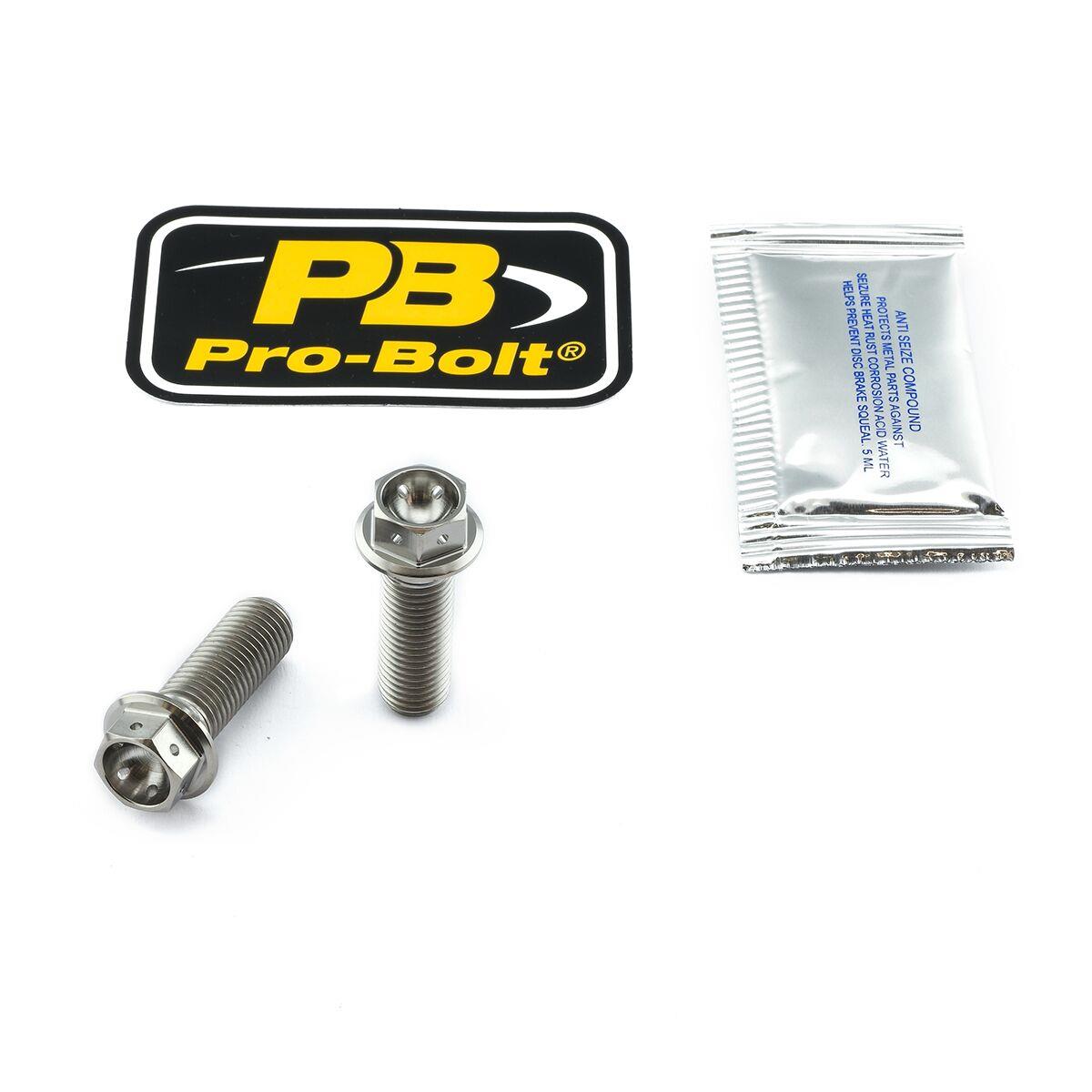 Pro Bolt Titanium Brake Caliper Mount Kit For Yamaha MT-03 2005-2022 TIFBMON450R