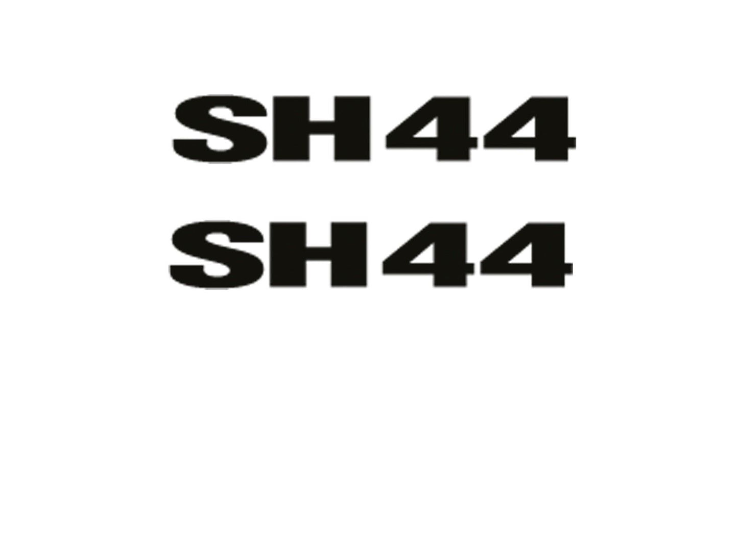 SHAD SH44 Stickers D1B44ETR