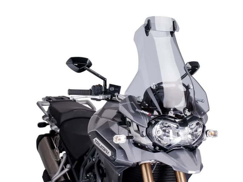 Puig Touring Screen With Extender Light Smoke 21241N