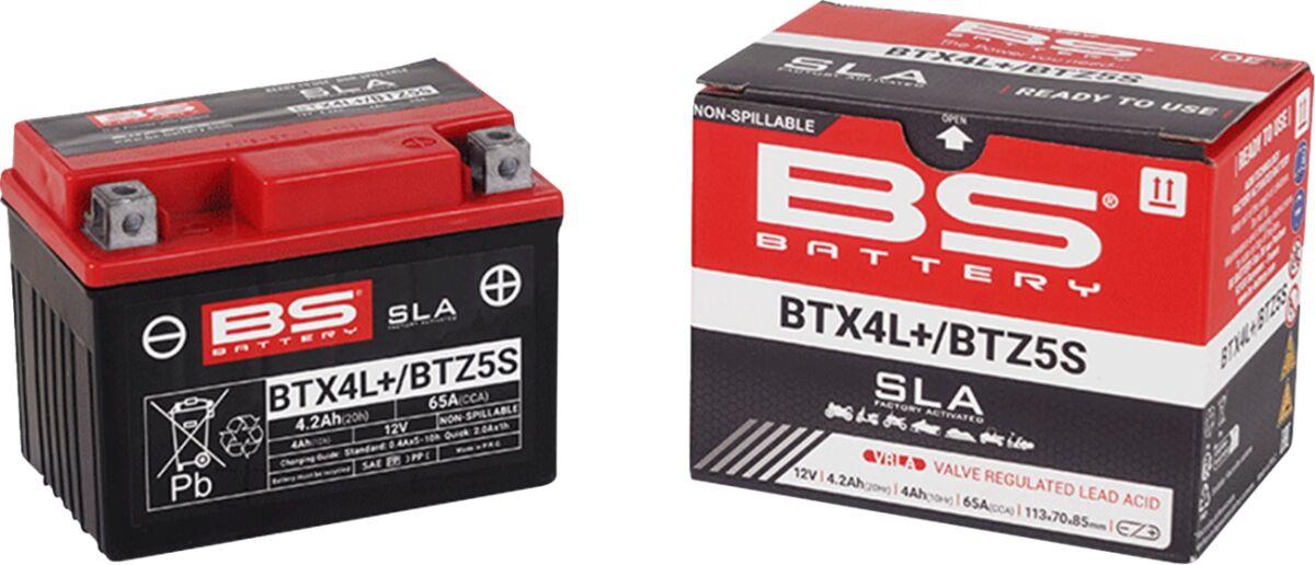 BS Battery SLA Factory Activated AGM Battery For Honda ST 125 1977-2026 300669