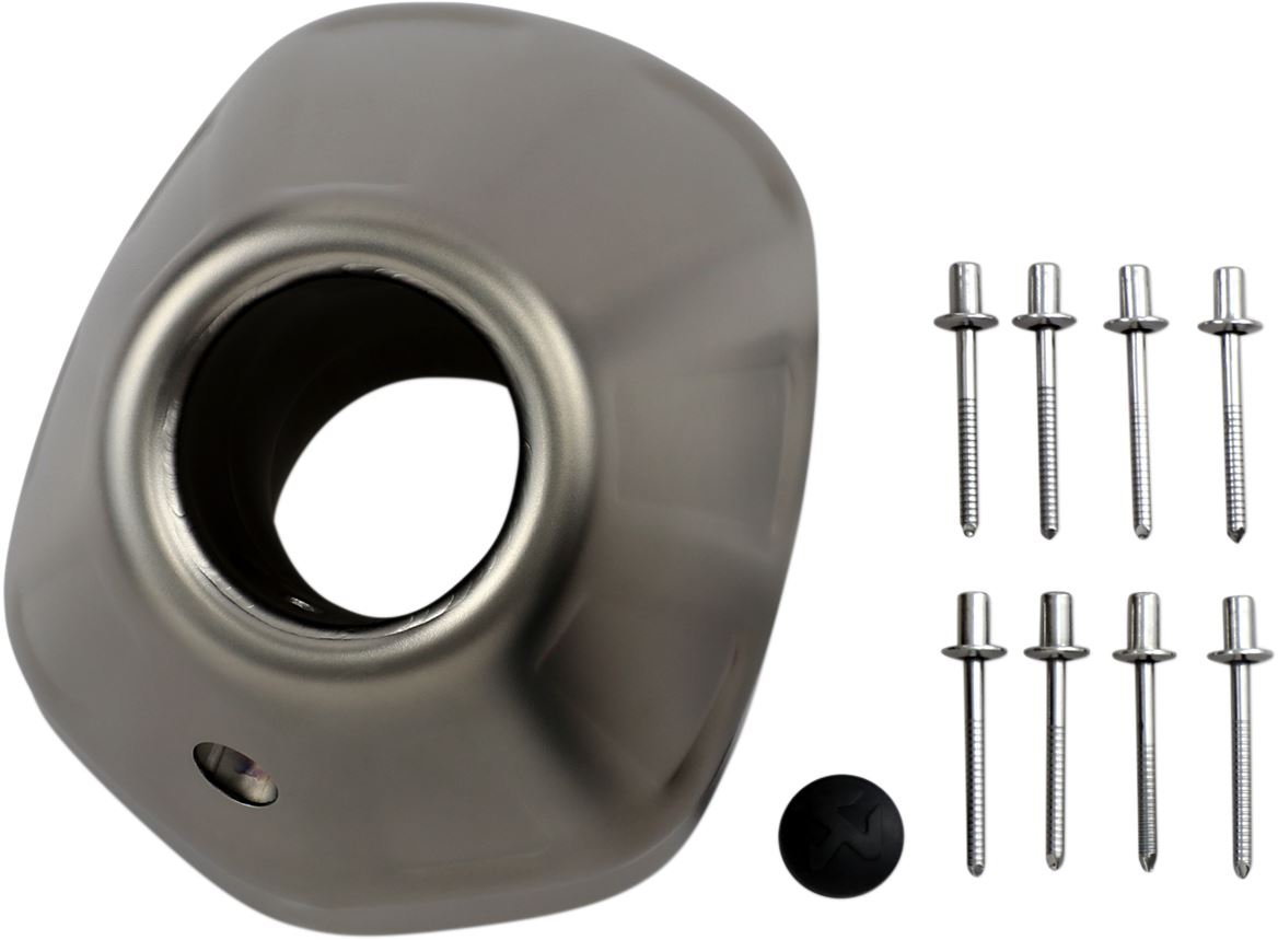 Akrapovic End Cap CF Black V-EC176