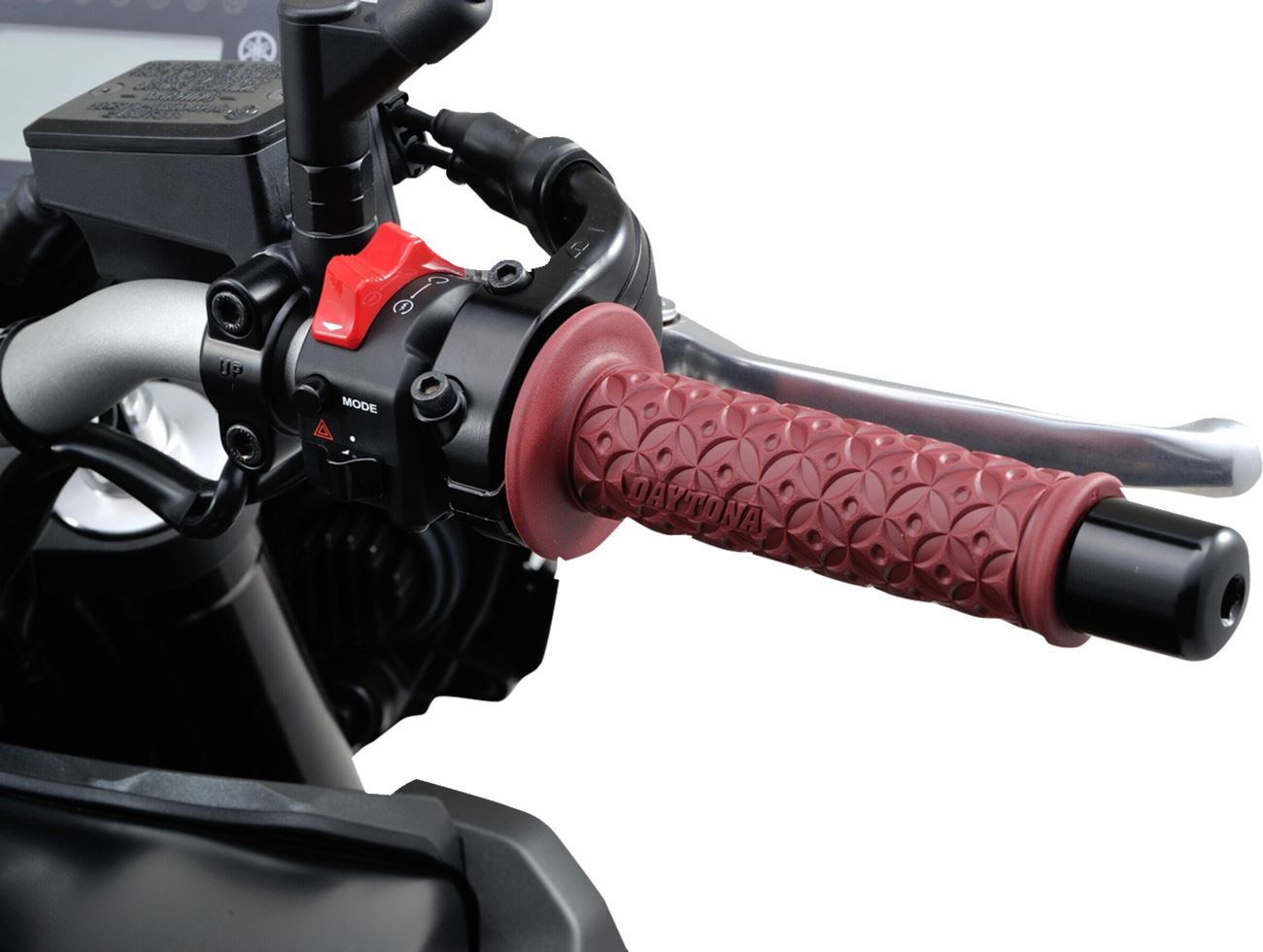 Daytona GRIPPYGRIP GGD-Ninja Grip Red Open Ends Fits 7/8 Handlebar Pair 88666