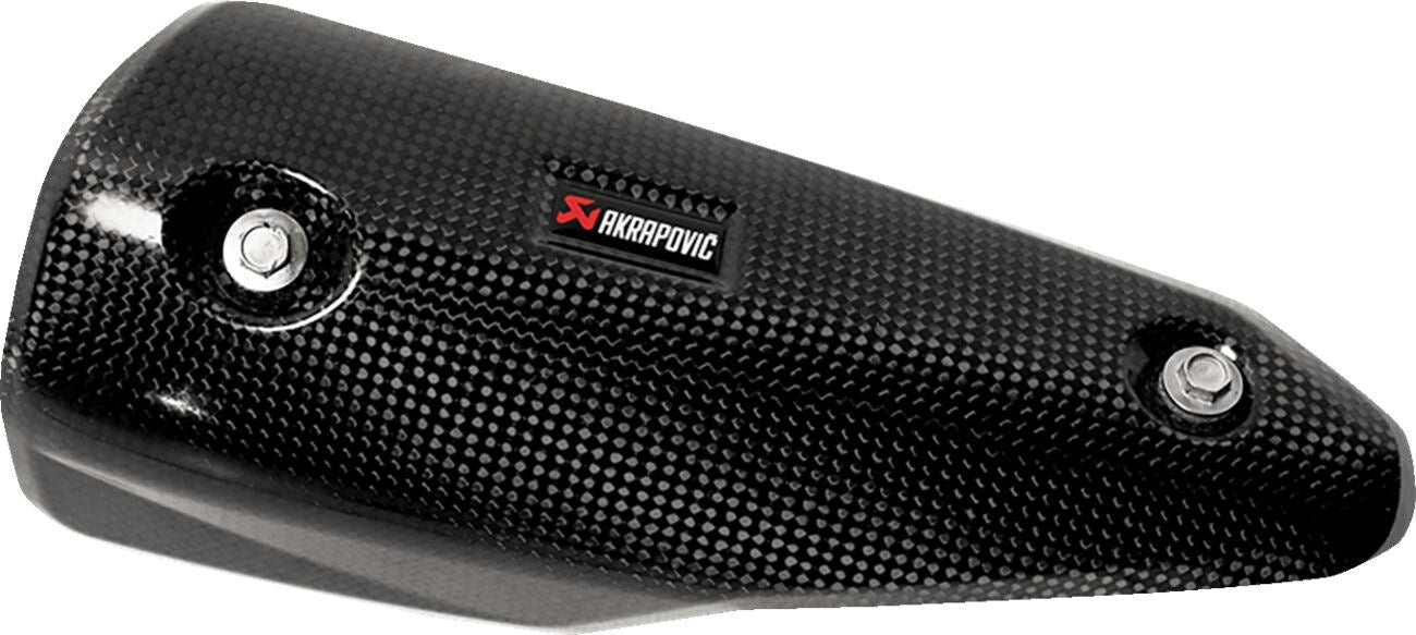 Akrapovic Heat Shield Black CF For Kawasaki Z 400 19-24 P-HSK4SO5