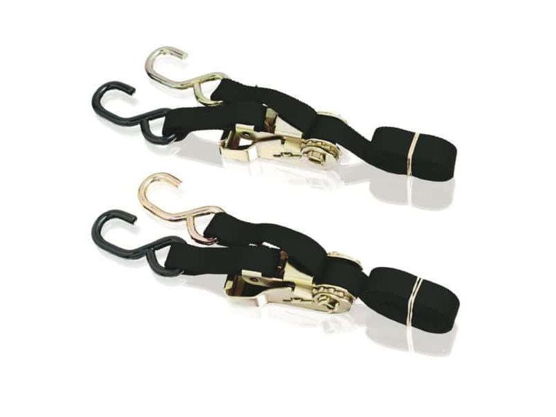 PUIG Bungee Straps w/ Hooks - Pair Black Universal 6274N
