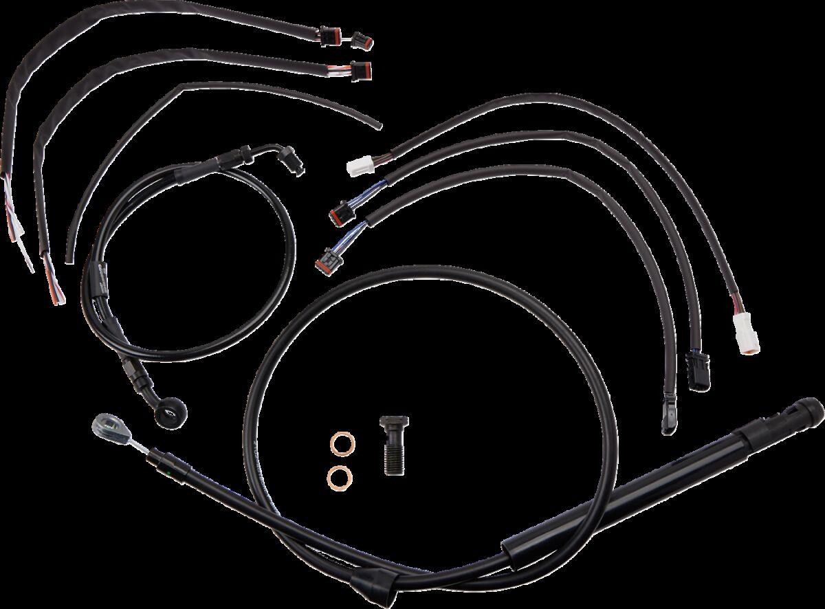 Burly Brand Jail Bar Cable Kit For Harley Davidson FXLRS 1923 2018-2025 B30-1262
