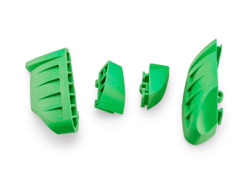 PUIG Rubber Sets For Frame Sliders Pro 2.0 Green Universal 20872V