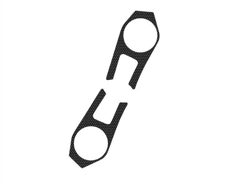 PUIG Naked Yoke Protector Grey for Kawasaki ZX-6R 636 09-16 7414U